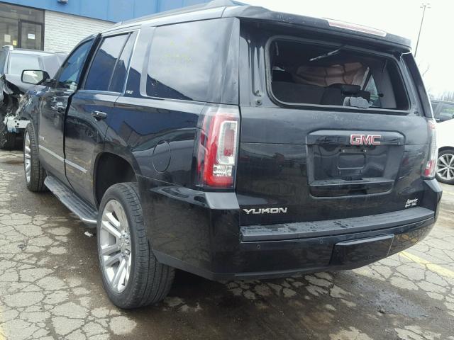 1GKS2BKCXGR439030 - 2016 GMC YUKON SLT BLACK photo 3