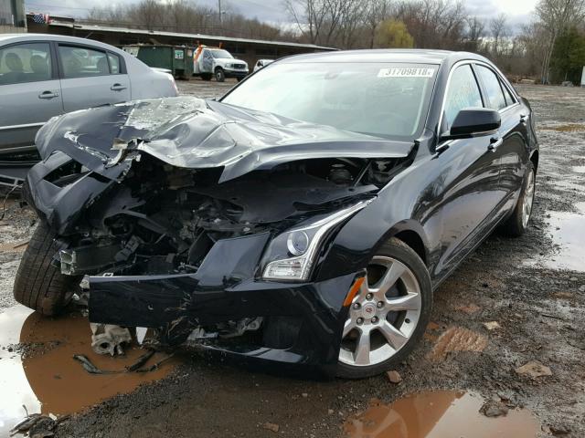 1G6AB5RA9D0137440 - 2013 CADILLAC ATS LUXURY BLACK photo 2