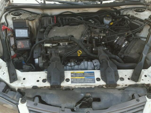 2G1WF52E959106029 - 2005 CHEVROLET IMPALA WHITE photo 7