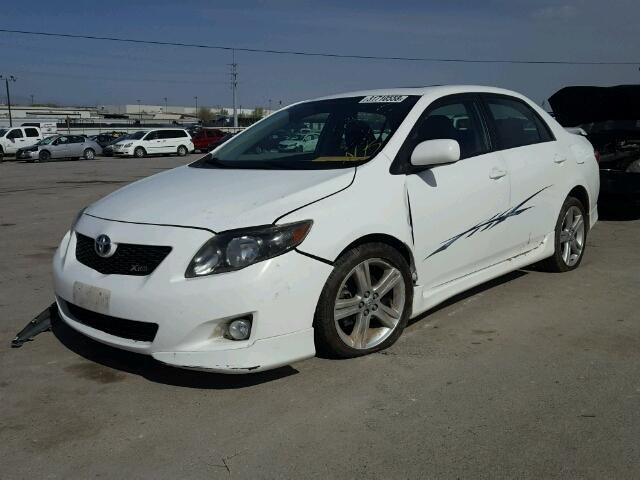 1NXBE40EX9Z014759 - 2009 TOYOTA COROLLA XR 白色 照片 2