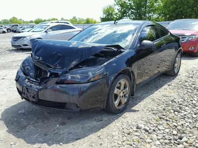 1G2ZH17N284142110 - 2008 PONTIAC G6 GT BLACK photo 2