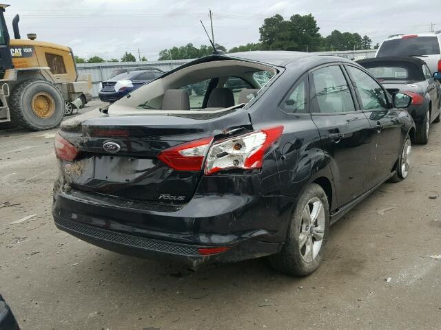 1FADP3F24DL360275 - 2013 FORD FOCUS BLACK photo 4