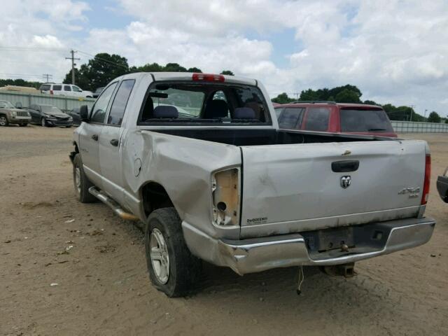 1D7HU18D95S276683 - 2005 DODGE RAM 1500 Q GRAY photo 3