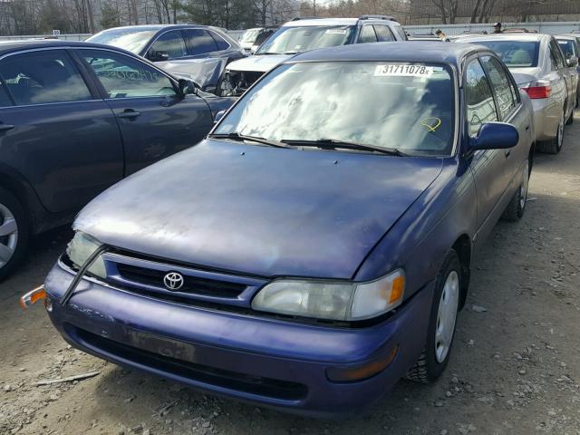 2T1BB02E1VC180792 - 1997 TOYOTA COROLLA DX BLUE photo 2