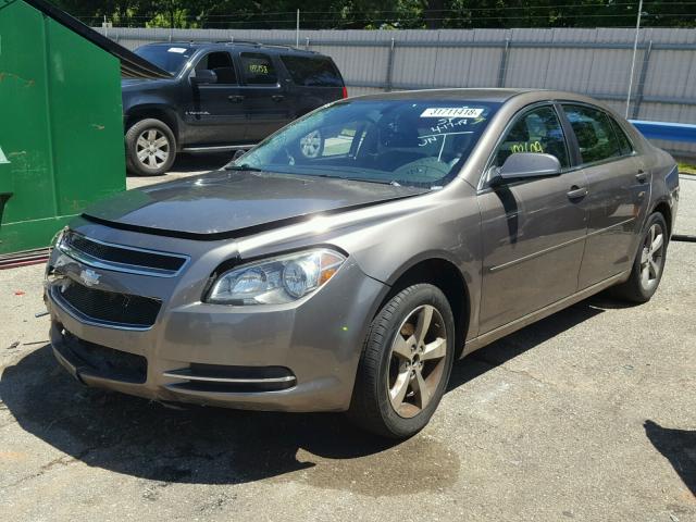 1G1ZC5EU7BF387341 - 2011 CHEVROLET MALIBU 1LT GOLD photo 2