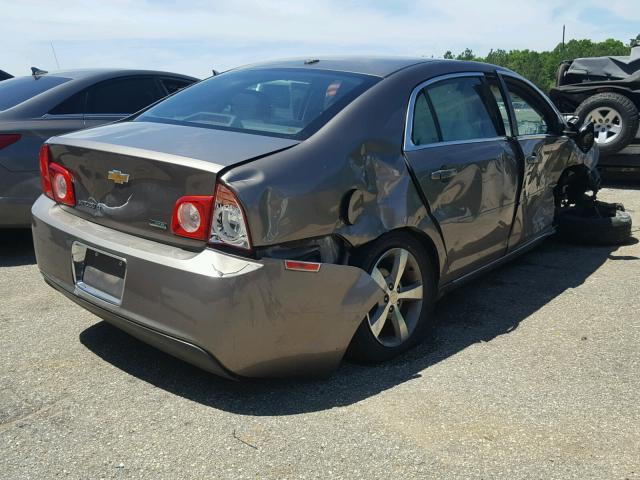 1G1ZC5EU7BF387341 - 2011 CHEVROLET MALIBU 1LT GOLD photo 4