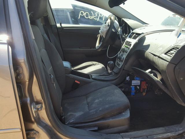 1G1ZC5EU7BF387341 - 2011 CHEVROLET MALIBU 1LT GOLD photo 5