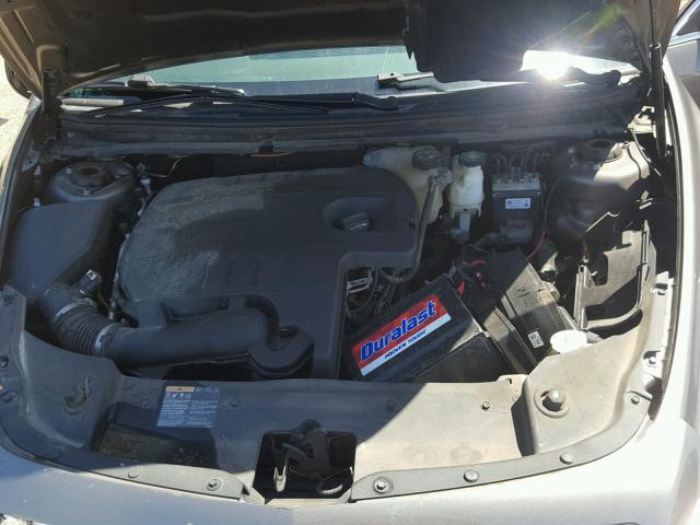 1G1ZC5EU7BF387341 - 2011 CHEVROLET MALIBU 1LT GOLD photo 7