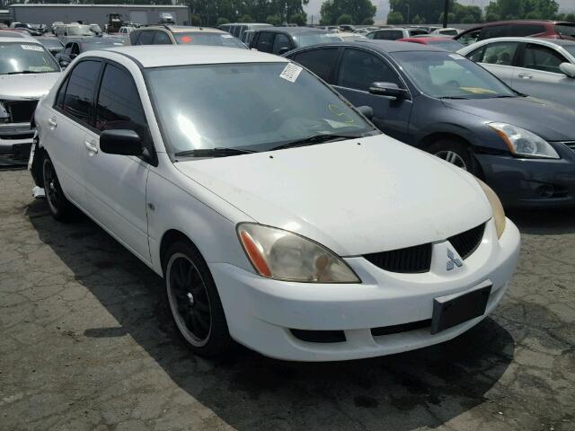 JA3AJ26E54U065388 - 2004 MITSUBISHI LANCER ES WHITE photo 1