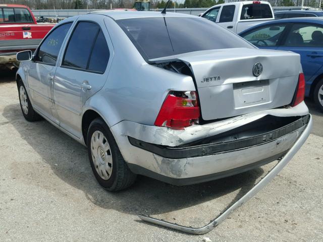 3VWRK69M63M119213 - 2003 VOLKSWAGEN JETTA GL SILVER photo 3