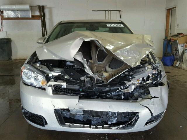 2G1WC5E3XC1186584 - 2012 CHEVROLET IMPALA LTZ TAN photo 9