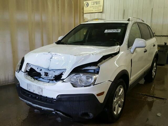 3GNAL2EK3DS605654 - 2013 CHEVROLET CAPTIVA LS WHITE photo 2