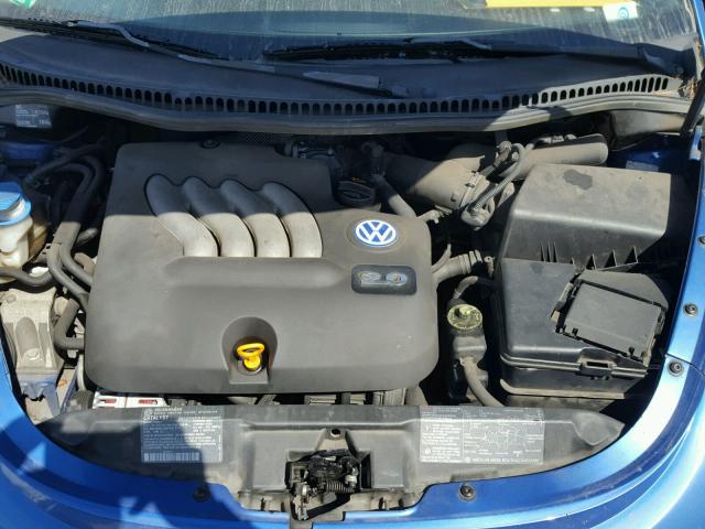 3VWCC21C4YM463371 - 2000 VOLKSWAGEN NEW BEETLE 蓝色 照片 7