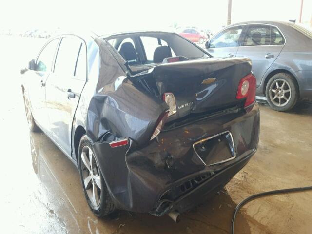 1G1ZC5E17BF144716 - 2011 CHEVROLET MALIBU 1LT GRAY photo 3