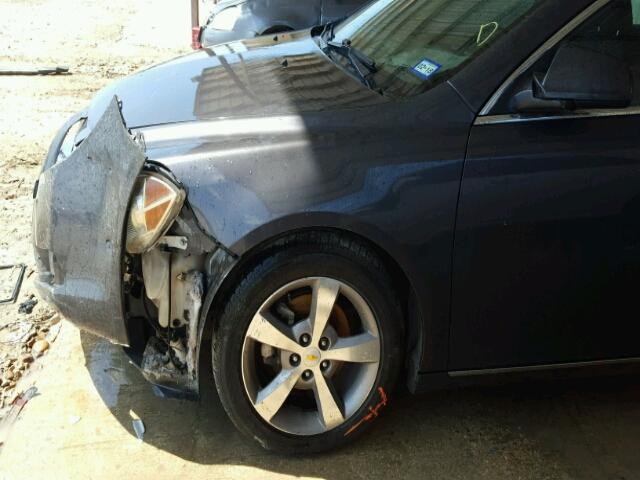 1G1ZC5E17BF144716 - 2011 CHEVROLET MALIBU 1LT GRAY photo 9