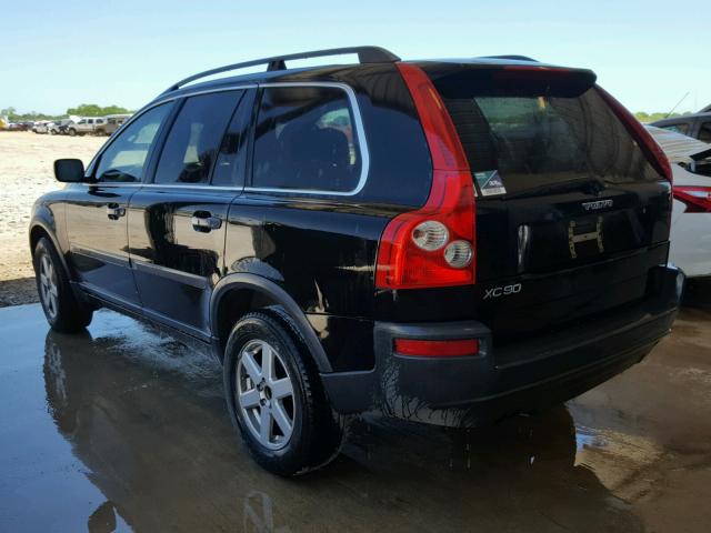 YV4CY592X61299617 - 2006 VOLVO XC90 BLACK photo 3