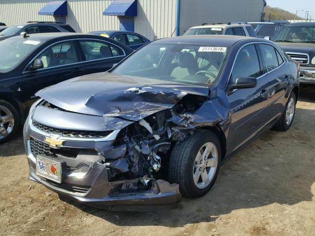 1G11B5SL5EF161184 - 2014 CHEVROLET MALIBU LS 蓝色 照片 2
