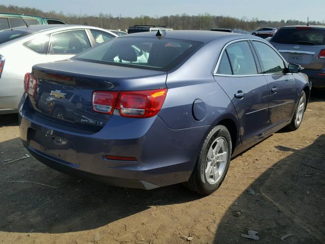 1G11B5SL5EF161184 - 2014 CHEVROLET MALIBU LS 蓝色 照片 4
