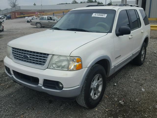 1FMZU65E72ZA19867 - 2002 FORD EXPLORER L WHITE photo 2