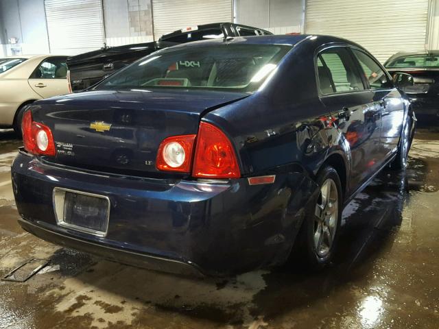 1G1ZH57B684269105 - 2008 CHEVROLET MALIBU 1LT 蓝色 照片 4