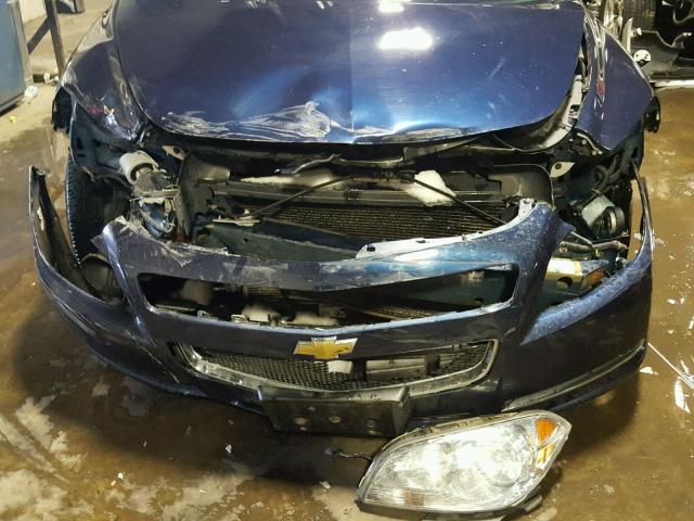 1G1ZH57B684269105 - 2008 CHEVROLET MALIBU 1LT 蓝色 照片 9