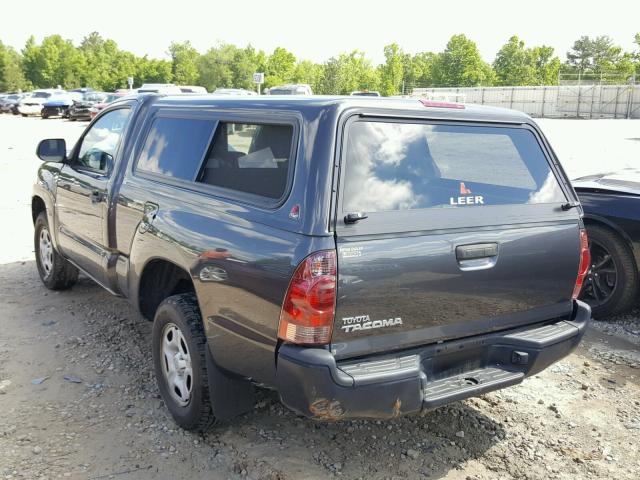 5TFNX4CN4CX009666 - 2012 TOYOTA TACOMA GRAY photo 3