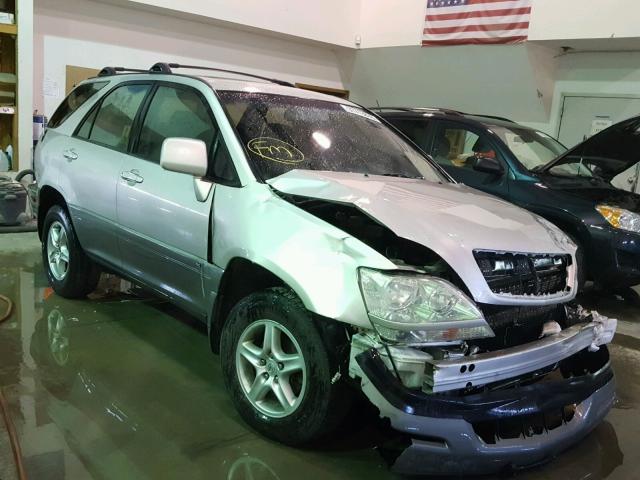 JTJGF10U530157417 - 2003 LEXUS RX 300 SILVER photo 1