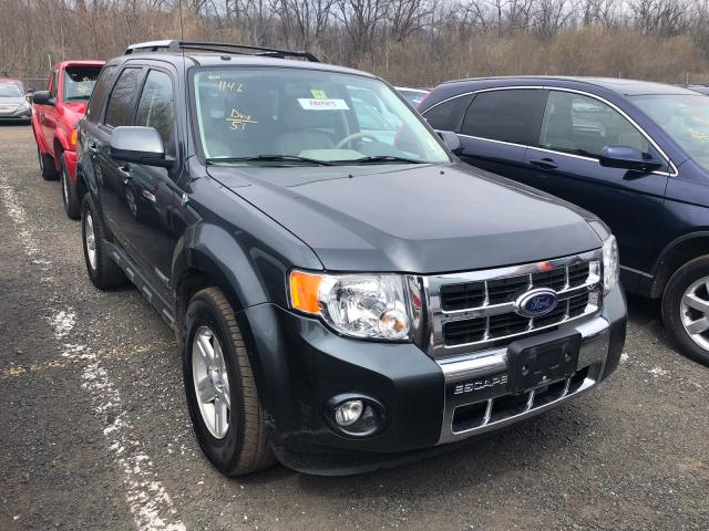 1FMCU59H68KC63368 - 2008 FORD ESCAPE HEV BLACK photo 1