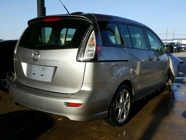 JM1CR2W35A0379420 - 2010 MAZDA 5 SILVER photo 4