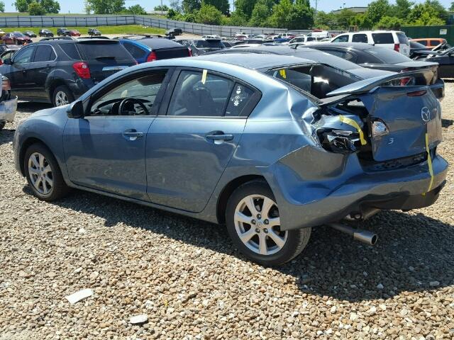 JM1BL1SF8A1275019 - 2010 MAZDA 3 BLUE photo 3