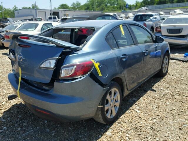 JM1BL1SF8A1275019 - 2010 MAZDA 3 BLUE photo 4