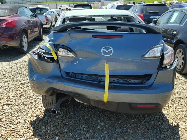 JM1BL1SF8A1275019 - 2010 MAZDA 3 BLUE photo 9