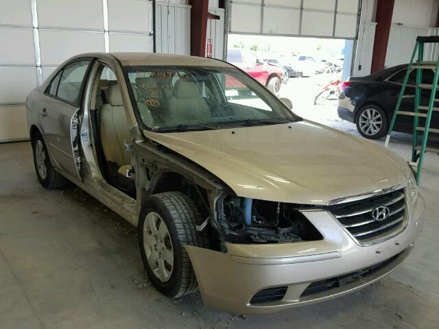 5NPET4AC7AH613489 - 2010 HYUNDAI SONATA GLS GOLD photo 1