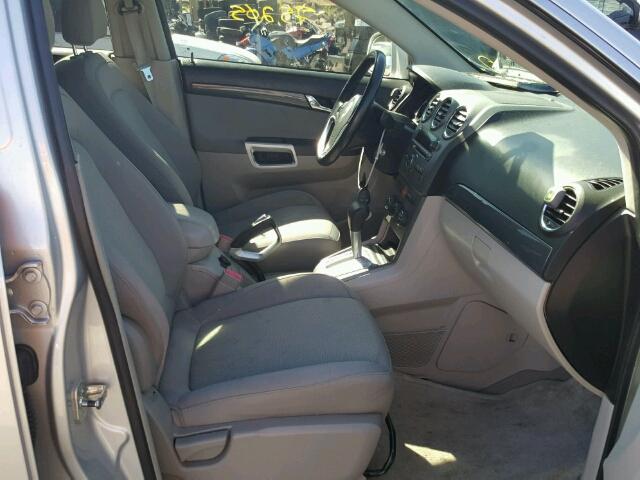 3GSCL53P59S610206 - 2009 SATURN VUE SILVER photo 5