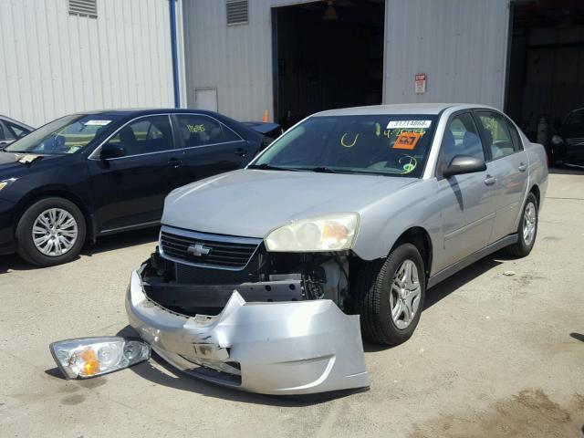 1G1ZS58F57F110291 - 2007 CHEVROLET MALIBU LS ნაცრისფერი ფოტო 2