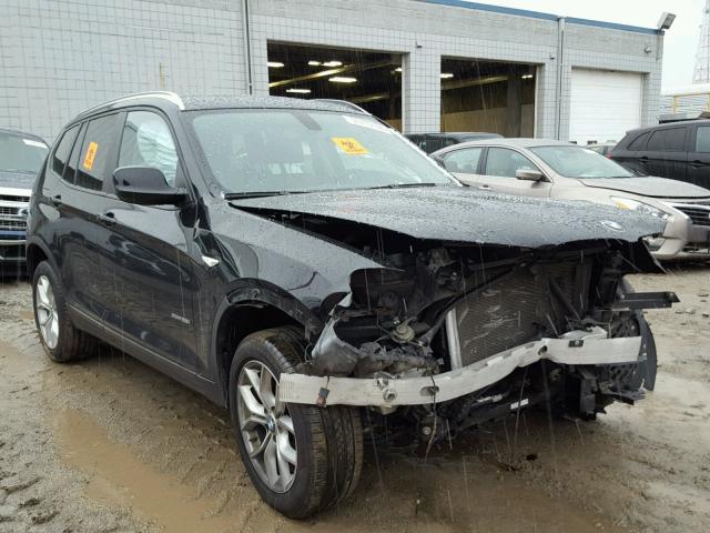 5UXWX9C5XD0A29580 - 2013 BMW X3 XDRIVE2 BLACK photo 1