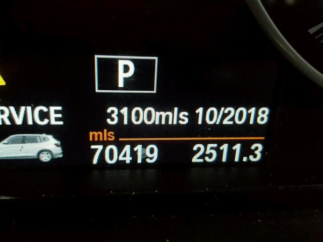 5UXWX9C5XD0A29580 - 2013 BMW X3 XDRIVE2 BLACK photo 8