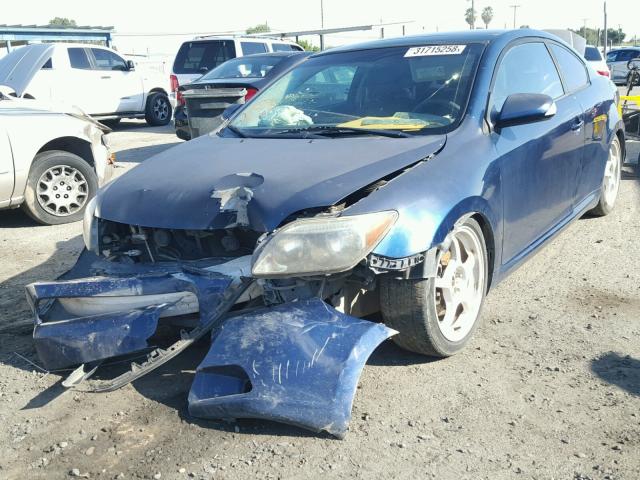 JTKDE177250034579 - 2005 TOYOTA SCION TC 蓝色 照片 2