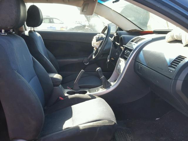 JTKDE177250034579 - 2005 TOYOTA SCION TC 蓝色 照片 5