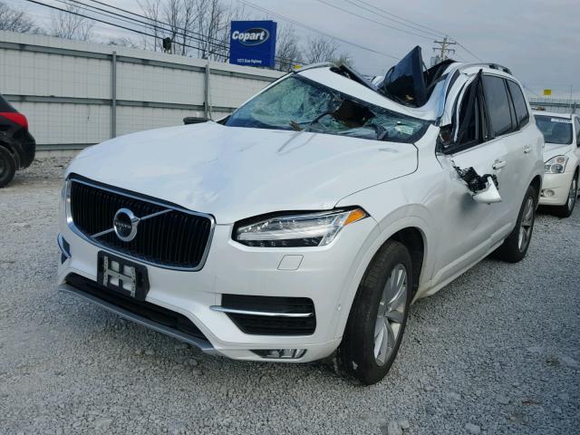 YV4A22PK5G1069348 - 2016 VOLVO XC90 T6 WHITE photo 2