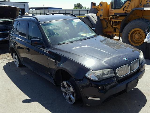 WBXPC934X7WF05596 - 2007 BMW X3 3.0SI BLACK photo 1