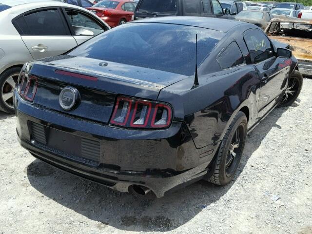 1ZVBP8CF7E5245193 - 2014 FORD MUSTANG GT BLACK photo 4