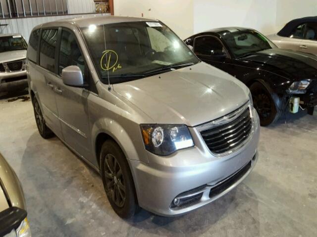 2C4RC1HG4FR714606 - 2015 CHRYSLER TOWN & COU GRAY photo 1