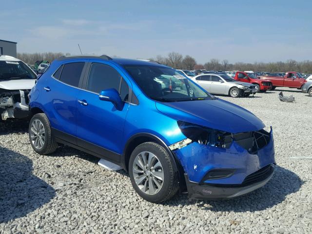 KL4CJASB3JB528453 - 2018 BUICK ENCORE PRE BLUE photo 1