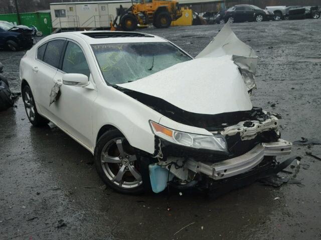 19UUA9F26AA001646 - 2010 ACURA TL WHITE photo 1