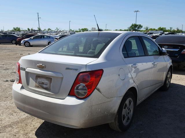 1G1JA5SH6E4191823 - 2014 CHEVROLET SONIC LS Ağ foto 4