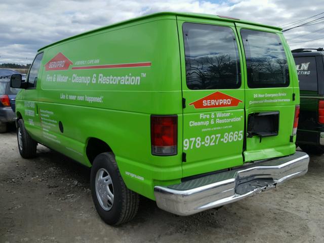 1FTNE2EW1ADA19019 - 2010 FORD ECONOLINE GREEN photo 3