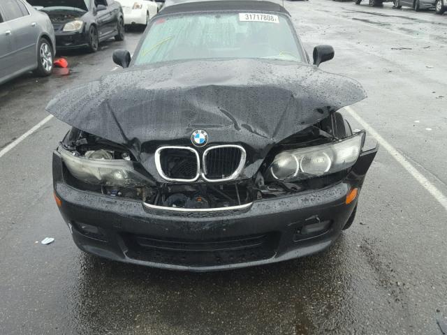 WBACN33451LM04164 - 2001 BMW Z3 2.5 BLACK photo 9
