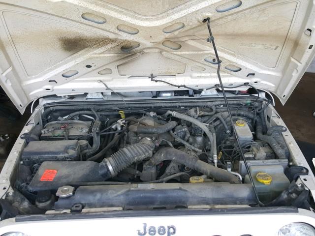 1J4AA2D17AL157874 - 2010 JEEP WRANGLER S WHITE photo 7