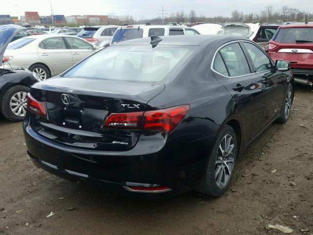 19UUB3F77FA001927 - 2015 ACURA TLX ADVANC BLACK photo 4